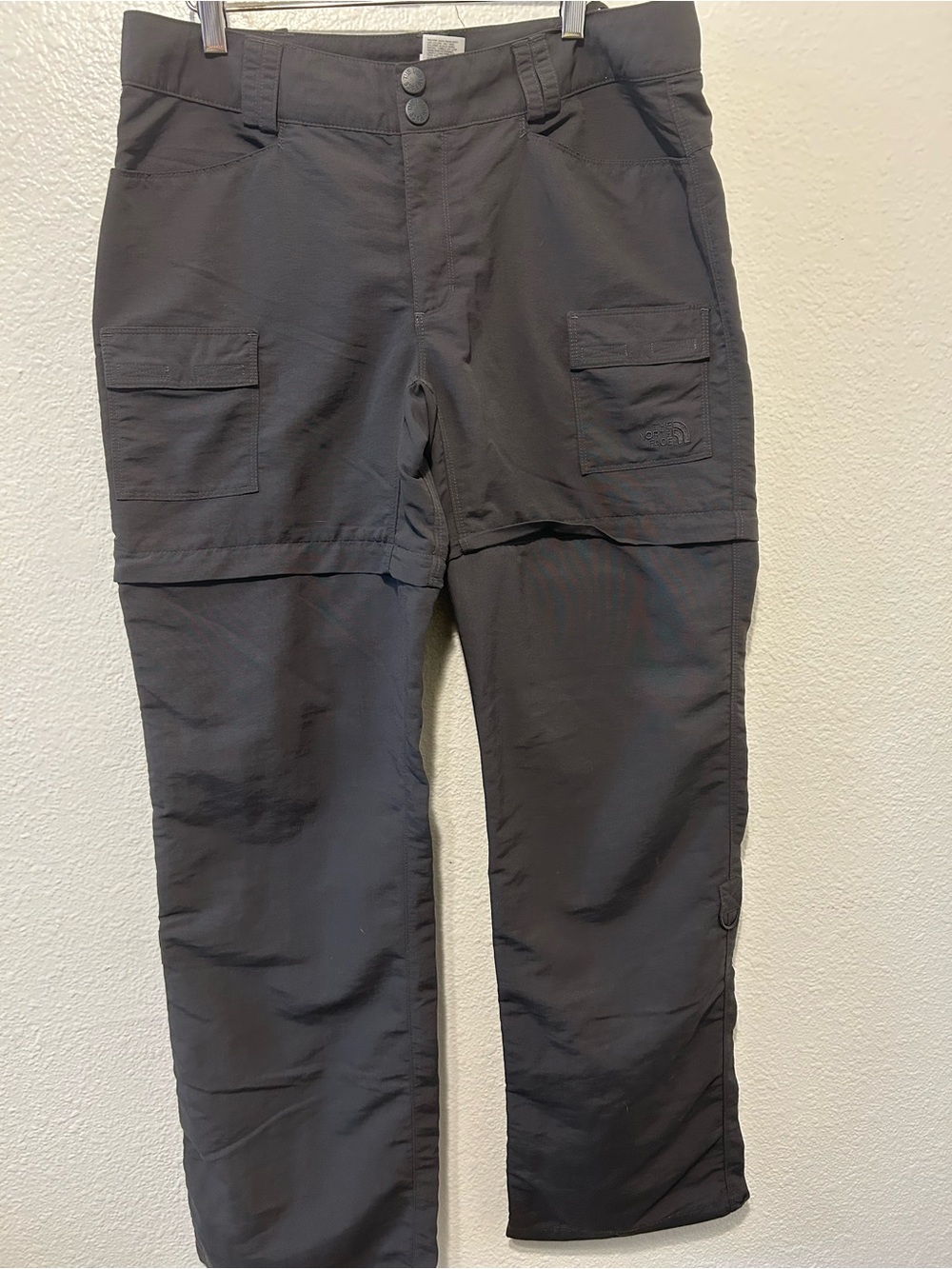 The North Face Vintage Grey Convertible Cargo Pants